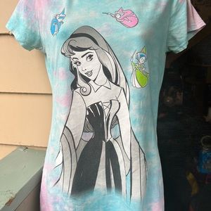 Disney Sleeping Beauty Women’s Tie Dye T Shirt | Sz: M